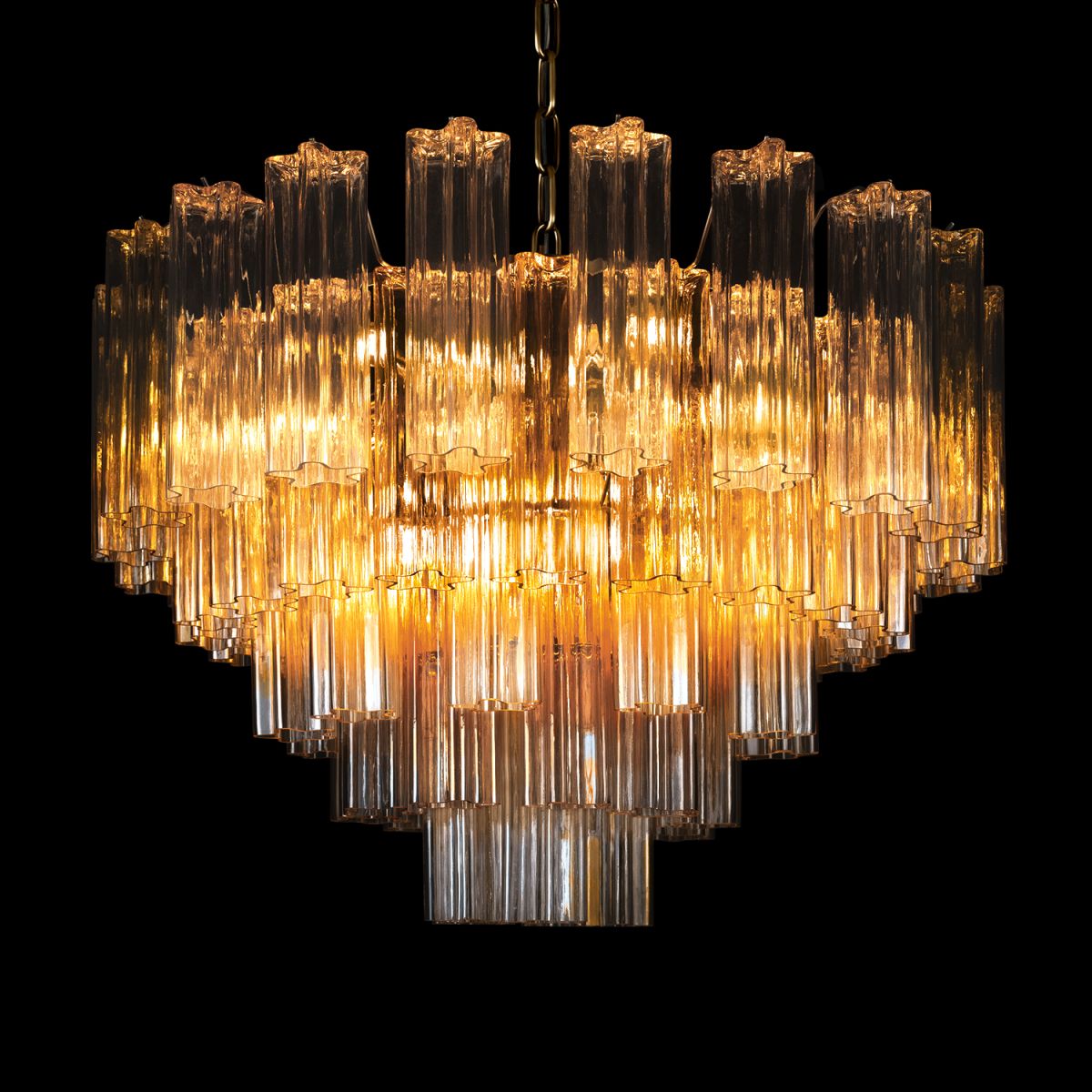 подвесная люстра loft it murano 10580/800 champagne