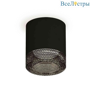 Комплект накладного светильника Ambrella light Techno Spot XS7402011 SBK/BK черный песок/тонированный (C7402, N7192)