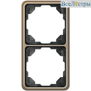 Рамка двухместная Jung CD582GB