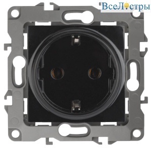 Розетка ЭРА 12 2P E Schuko 16A 250V 12-2001-06 Б0014686
