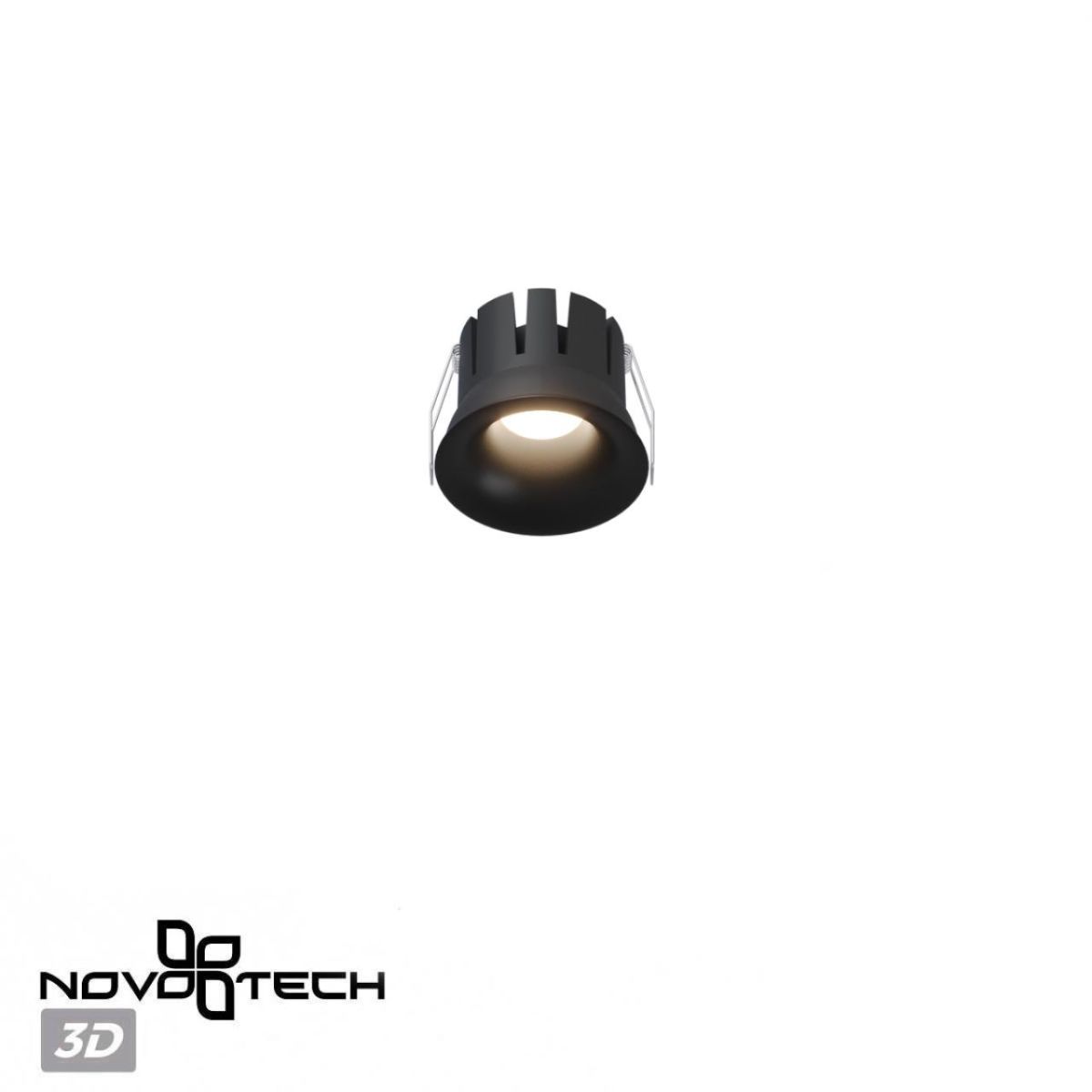 встраиваемый светильник с переключателем цв. температуры novotech wir eclat 359885
