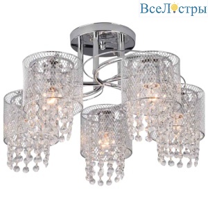Потолочная люстра Eurosvet Bonnie 30137/5 хром