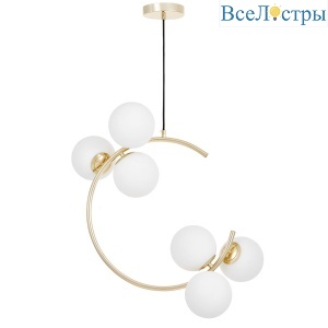 Подвесная люстра Lumina Deco Bonio LDP 7031-6 F.GD