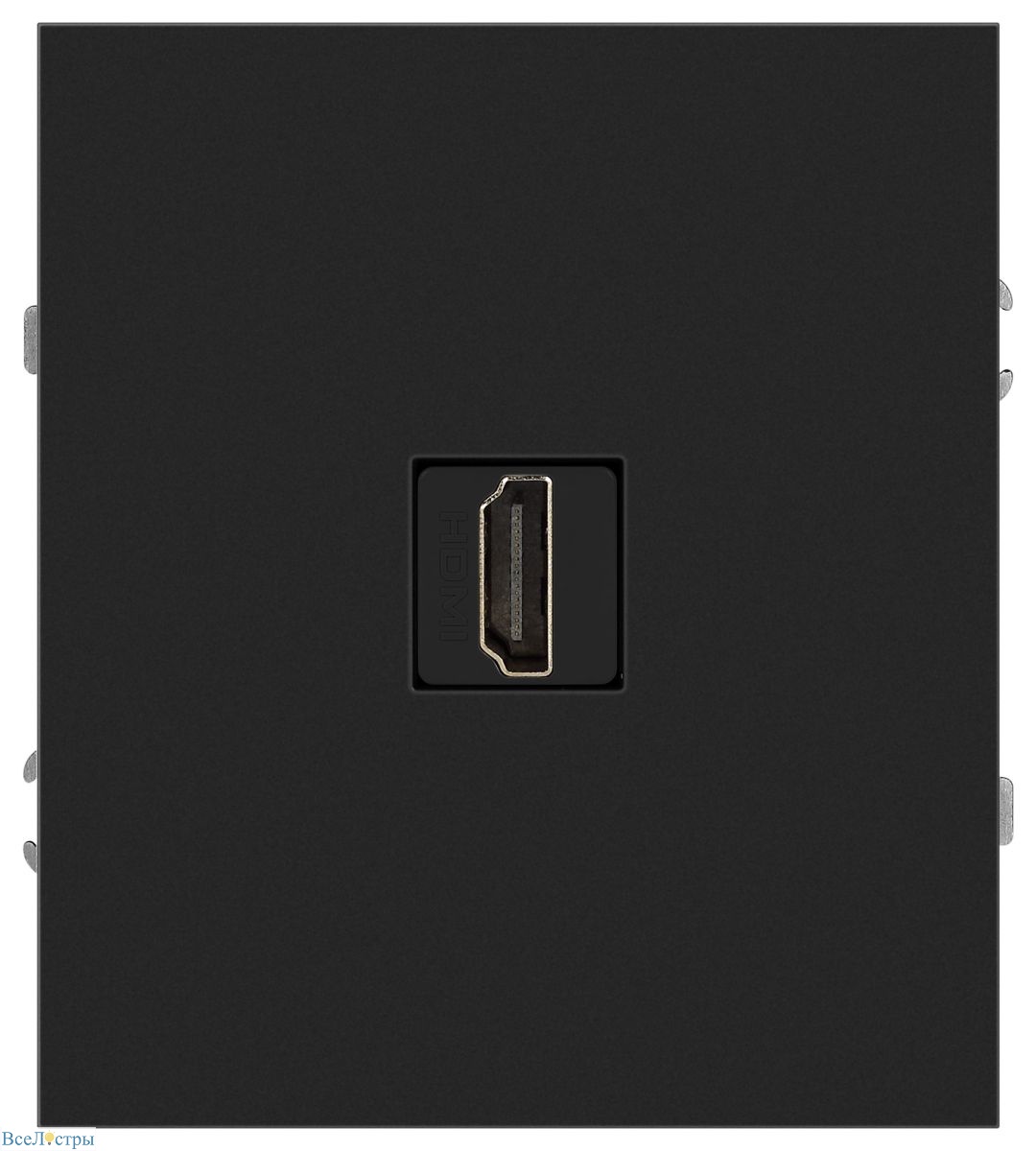 розетка эра arktik 16-3114-05 hdmi антрацит б0070508