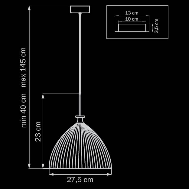 подвесной светильник lightstar simple light 810 810030