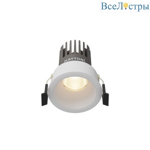 Встраиваемый светильник Maytoni Technical Dip DL115-10W-3K-W