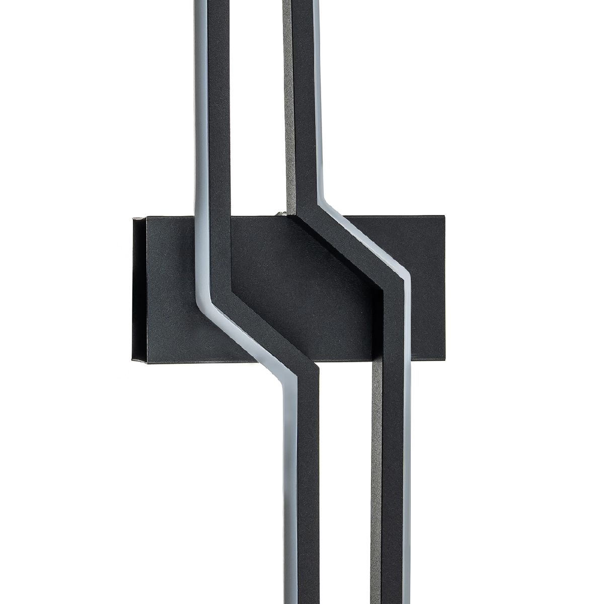 настенный светильник escada rail 10219/2led black