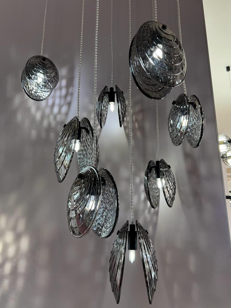 подвесной светильник odeon light mussels 5038/1a