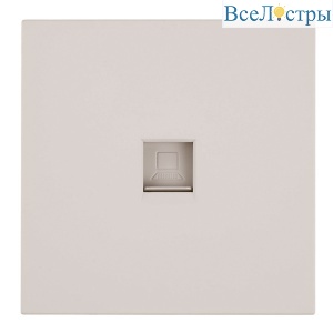 Розетка компьютерная 1-местная RJ-45 (механизм) Stekker Мия RST00-3117-08 50480