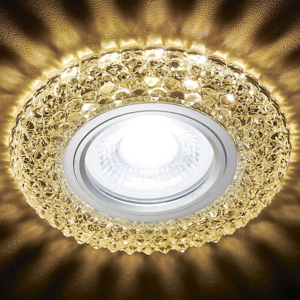 встраиваемый светодиодный светильник ambrella light led s291 ch