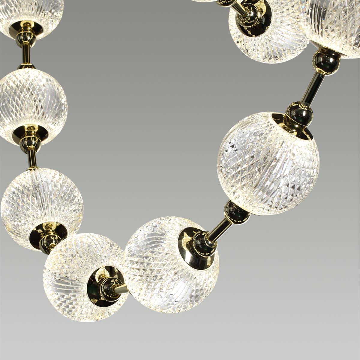подвесной светильник odeon light crystal 5008/80l