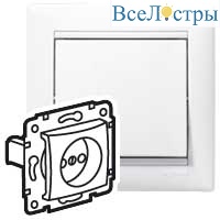 Розетка б/з Legrand Valena Classic 694268