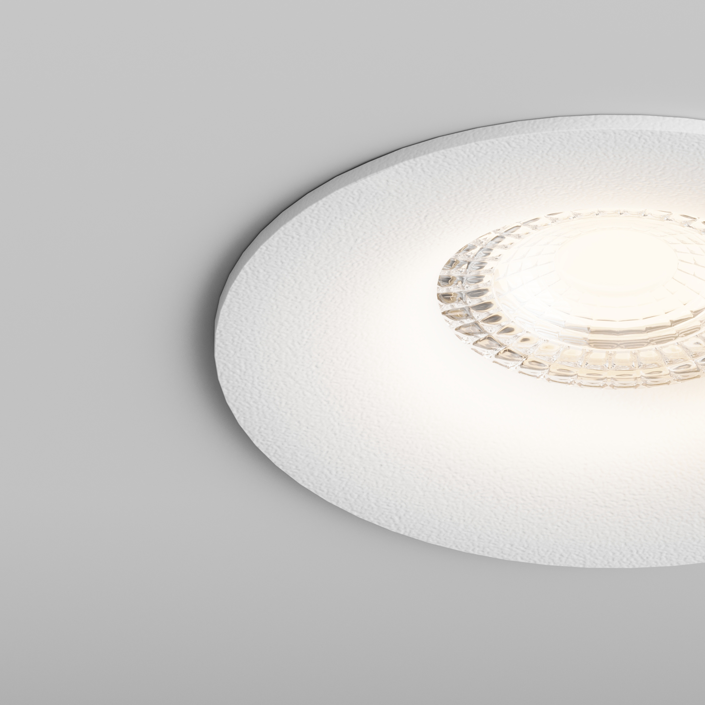 встраиваемый светильник hesby glow hsbl_0102 ip20,50вт, gu10, белый