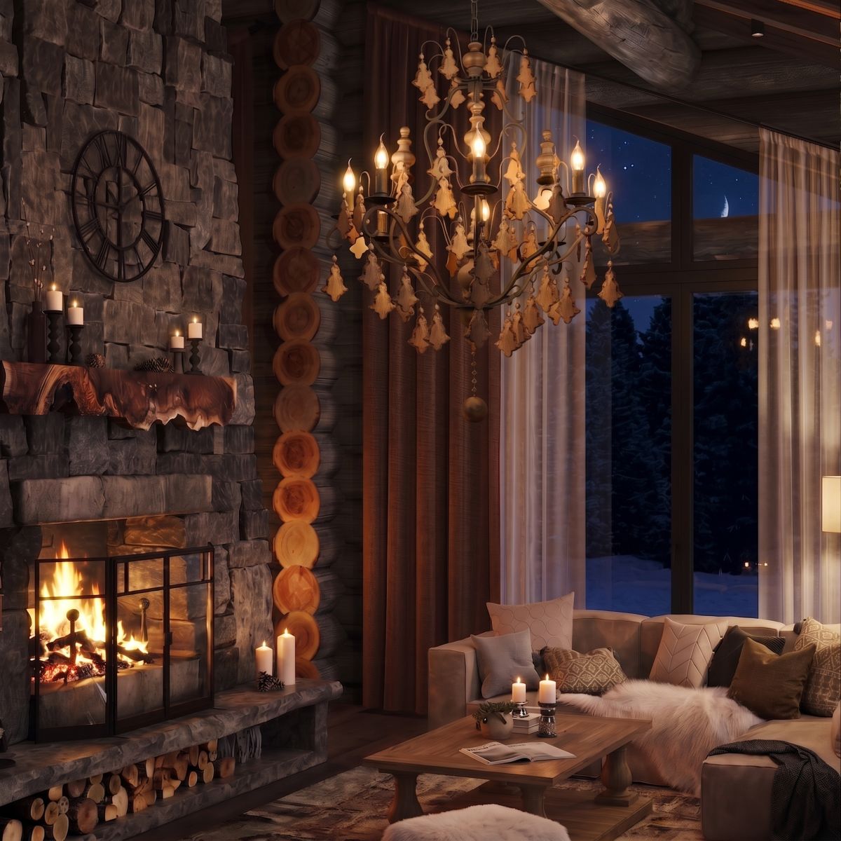 подвесная люстра loft it chateau 10559/8