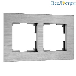 Рамка на 2 поста Werkel AluMax 4690389204036 W0023506 a066327