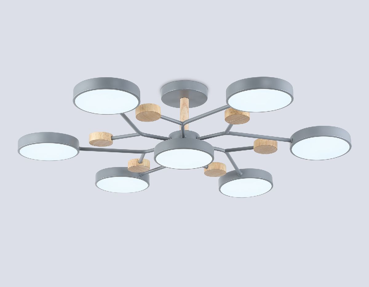 люстра на штанге ambrella light linetech comfort fl4865