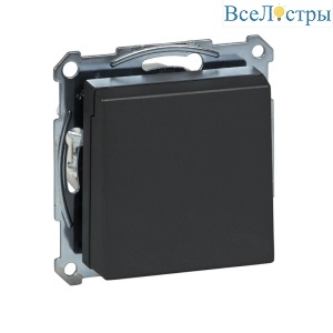 Розетка Schneider Electric Merten System M с крышкой MTN2311-0414