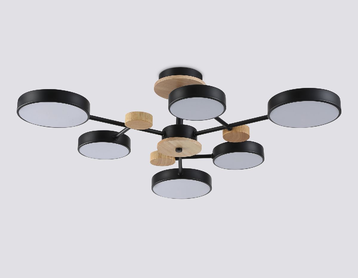 люстра на штанге ambrella light linetech comfort fl4863