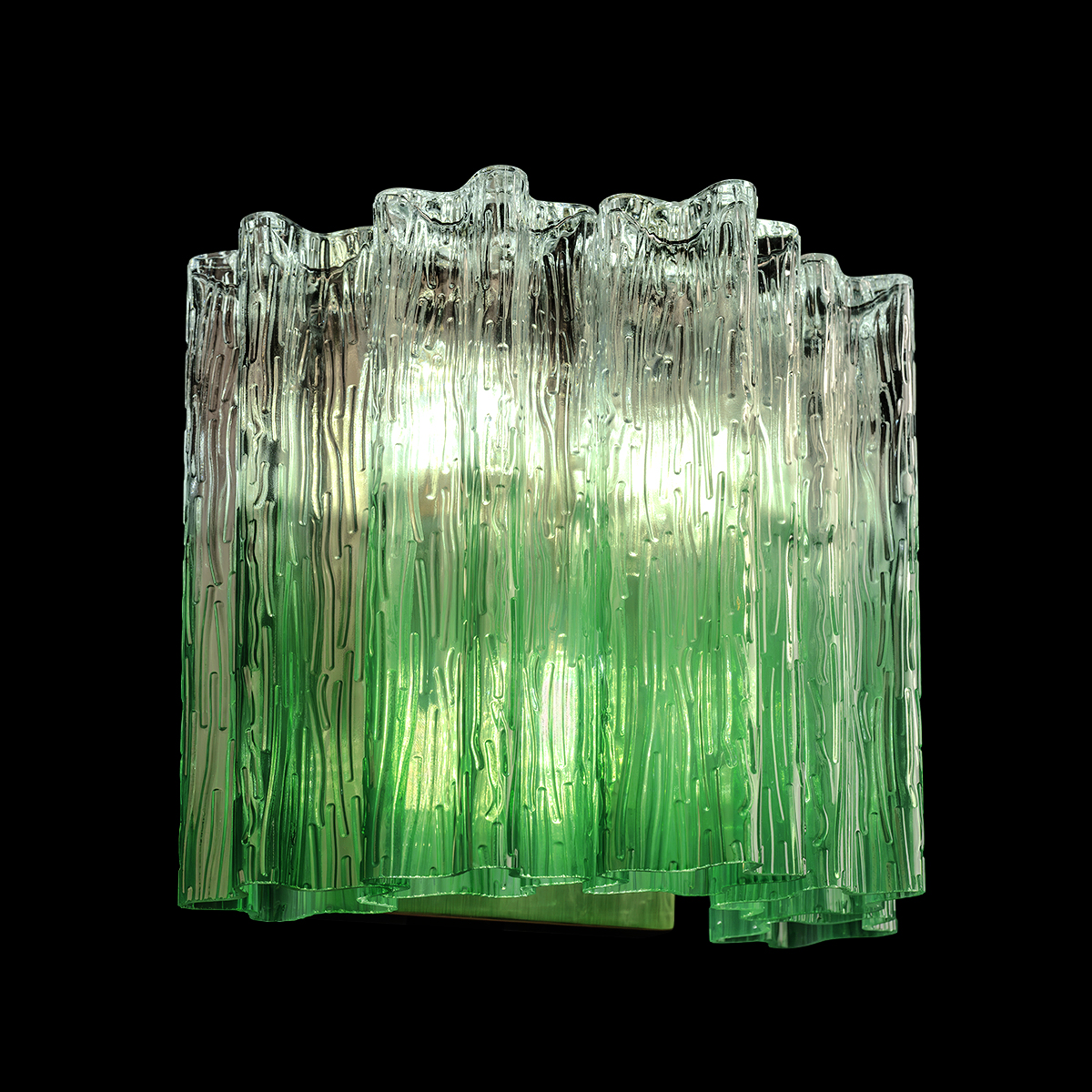 настенный светильник loft it murano 10580w clear green