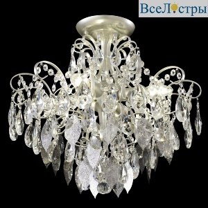 Потолочный светильник Crystal Lux ESMIRALDA PL4 SILVER