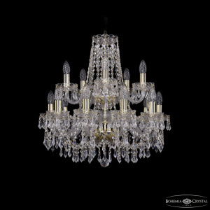 Подвесная люстра Bohemia Ivele Crystal 1403/10+5/195/2d G