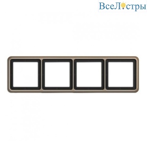 Рамка 4-ная Jung CD500 CD584GB