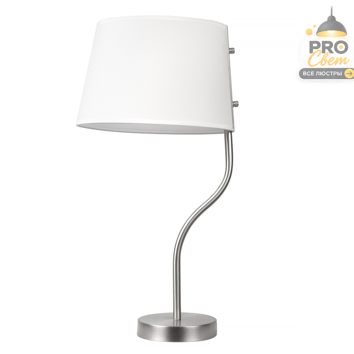 настольная лампа loft it hilton 10527t nickel