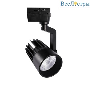 Трековый светодиодный светильник Volpe ULB-Q274 30W/4000К BLACK UL-00005926