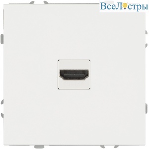 Розетка Эра Galaxy 15-3114-08 HDMI IP20 белый матовый Б0070801