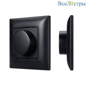 Накладная роторная панель 2.4 ГГц Arlight SMART-RF-801-32-DIM-SUF Black (3V, 2.4G) (IARL, IP20 Пластик) 050450