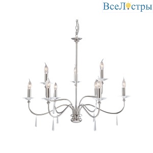 Подвесная люстра Elstead Lighting Finsbury park FP9-POL-NICKEL