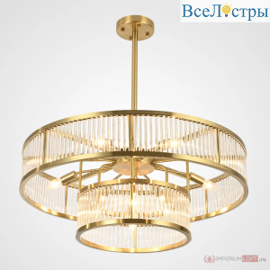 Люстра на штанге ImperiumLoft RH Marais Round Chandelier D80 147903-22