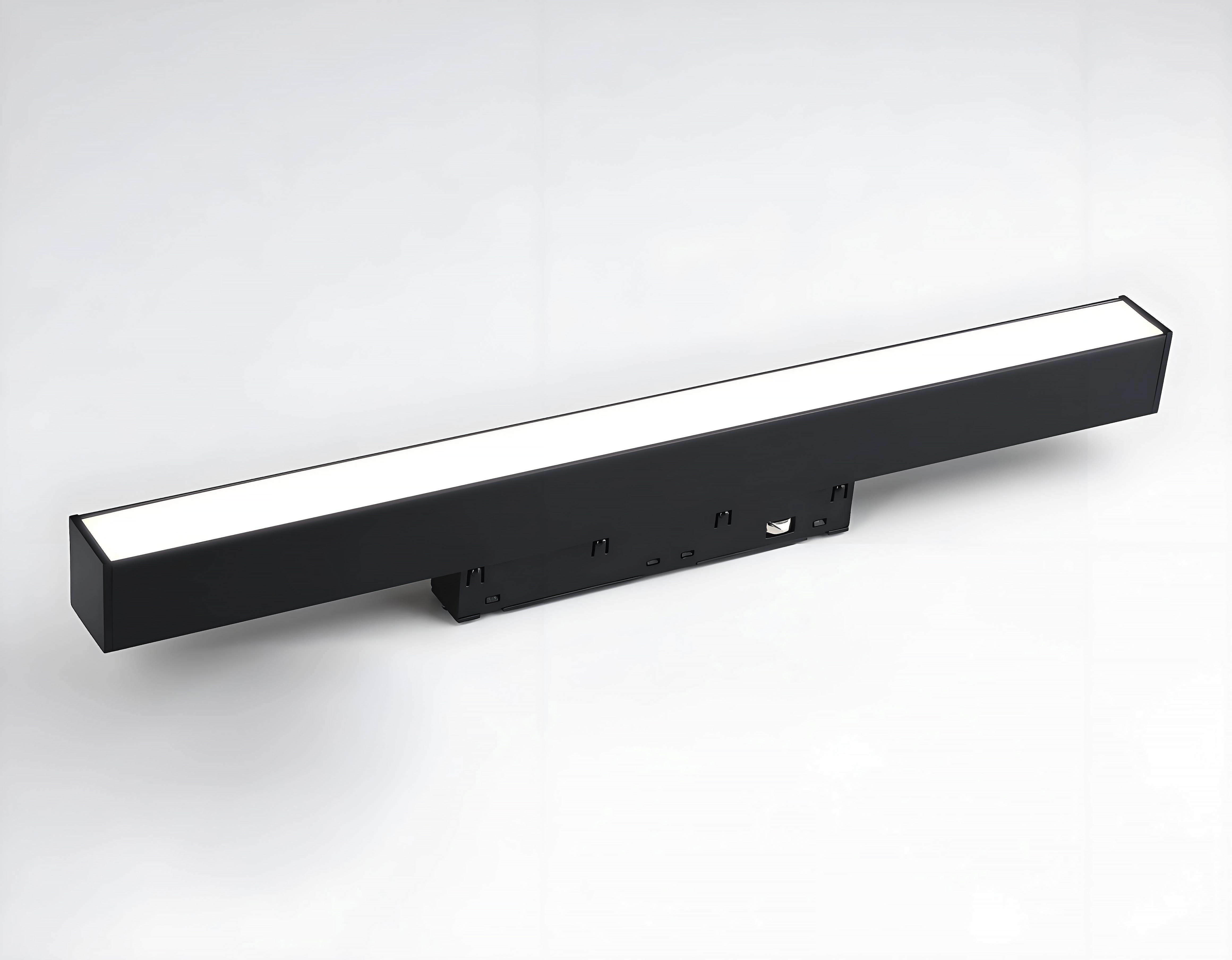 трековый линейный светильник eldeko hsbl_0151,300мм-4000к, 10вт, черный