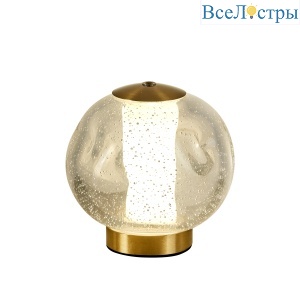 Настольная лампа Delight Collection OT2437-T brass/clear