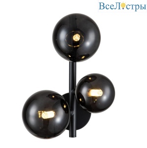 Бра Indigo Molecola 11018/3W Black V000198