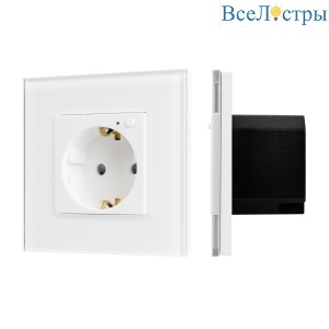 Розетка электрическая с Zigbee управлением Arlight SCT-OMALI-EUZB1-PL-WH (240V, 16A, Zigbee) 050215