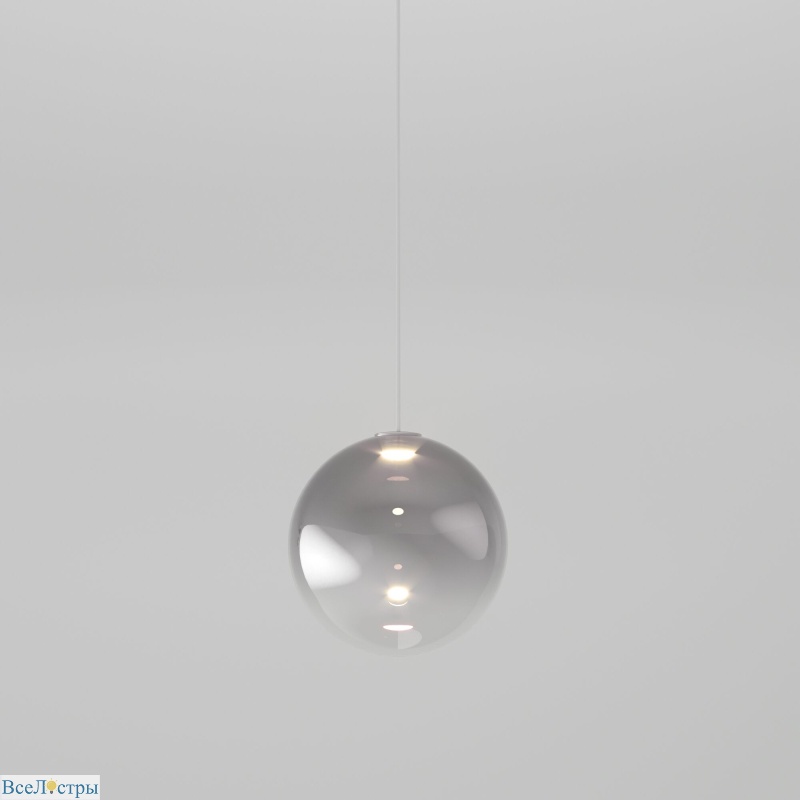 подвесной светильник eurosvet wonder 50232/1 led дымчатый a058638