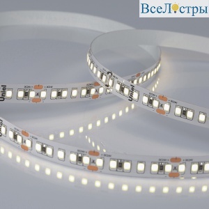 Светодиодная лента Uniel ULS-2835-168LED/m-10mm-IP20-DC24V-14W/m-5M-4000K катушка в герметичной упаковке