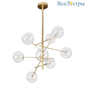 Люстра на штанге DeLight Collection Globe Mobile 9307P-8A gold