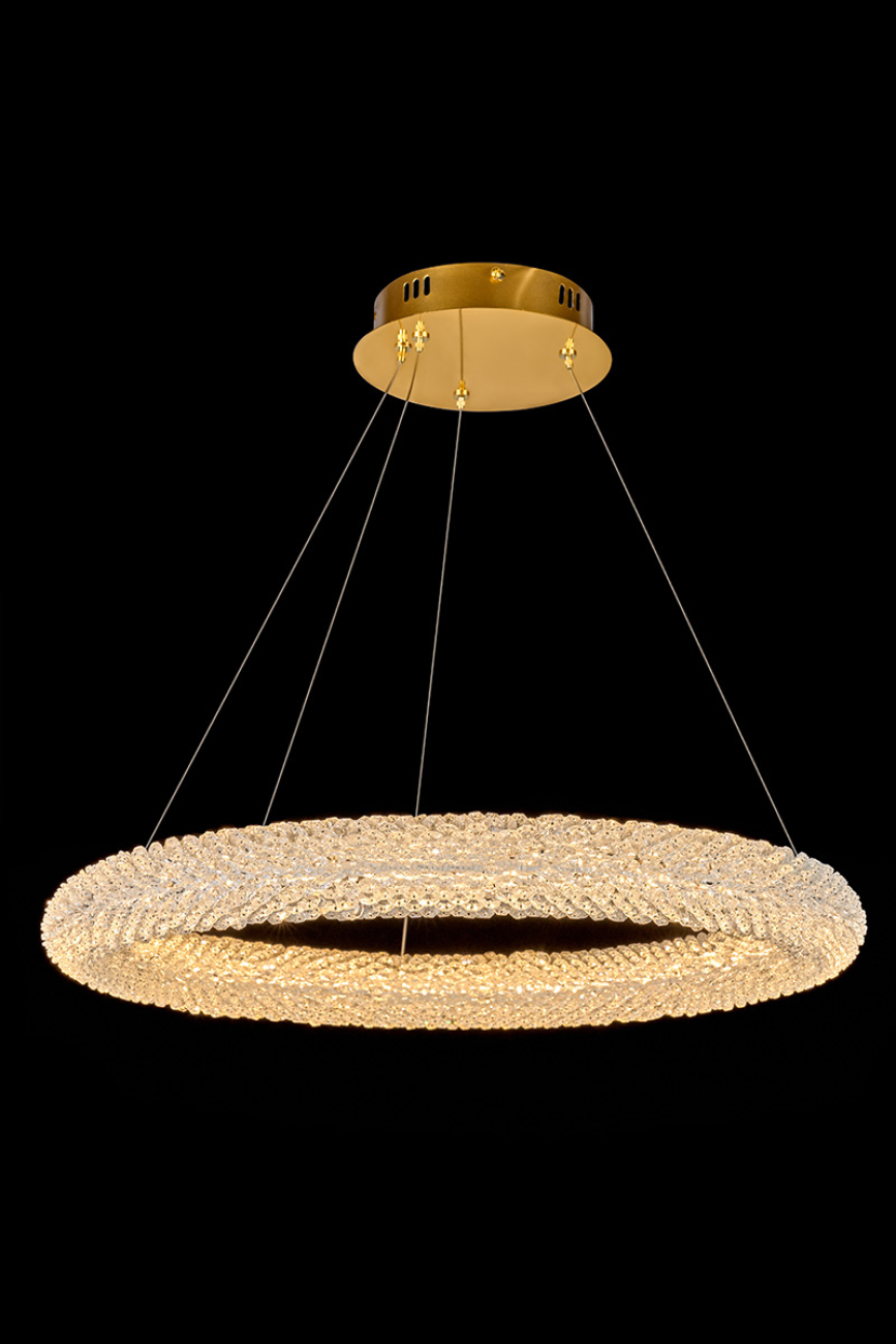 подвесная люстра juliana le3437-d600 gd