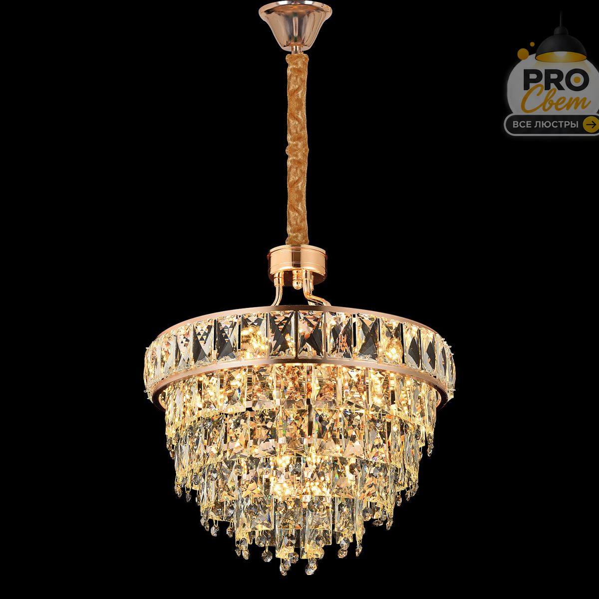подвесная люстра illumico il5569-9pdi-39 sgd berta