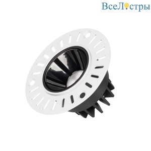 Встраиваемый светильник Arlight MS-ATLAS-TRIMLESS-R50-8W Warm3000 (BK, 32deg, 230V) 031882