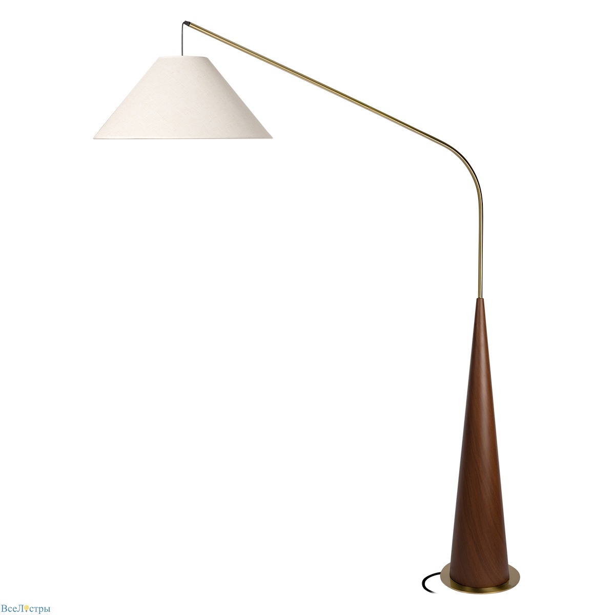 торшер loft it bobbie 10570f brown