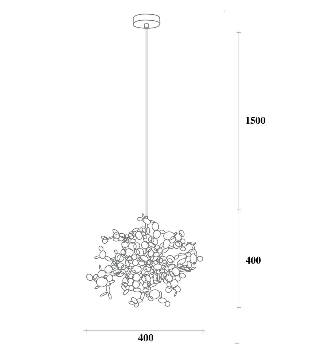 подвесной светильник imperium loft tezani argent suspension 84501-22
