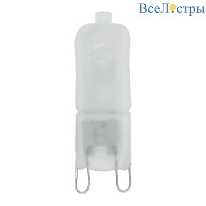 Лампа галогенная (00577) Uniel G9 60W матовая JCD-FR-60/G9