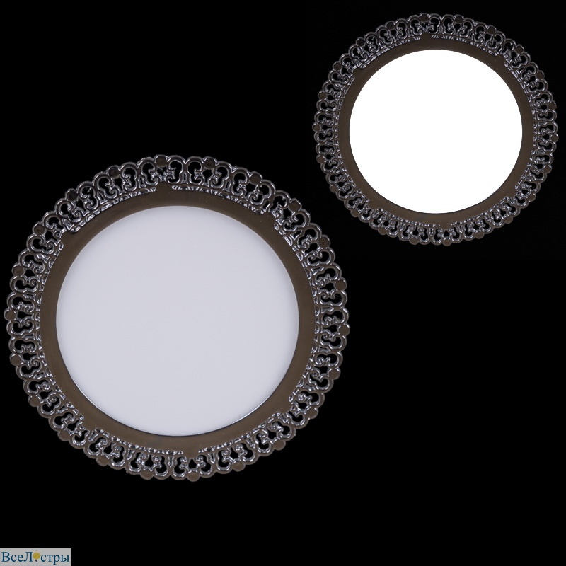 встраиваемый светильник reluce 52512-9.0-001rd led12w cr