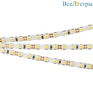 Светодиодная лента Arlight RT-A120-5mm 12V Warm3000 (9.6 W/m, IP20, 2835, 5m) 024114(2)