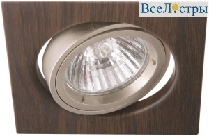 Встраиваемый светильник Arte Lamp Wood A2206PL-3BR