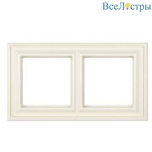 Рамка двухместная Jung EPD482
