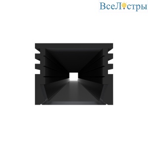 Профиль П-образный накладной Apeyron ширина ленты до 10мм (рассеиватель, заглушки - 2шт) 08-10-Ч